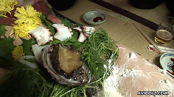 Japanese gal, Asuka Ayanami is a food plate, uncensored