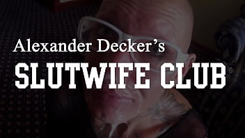 Teach her how to suck: Skinny slut wants to become a good cocksucker and gets some help from her friend