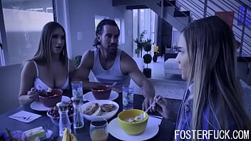 Foster Teen Doesn&#039_t Expect This from Foster stepParents- Alita Lee, Skylar Snow