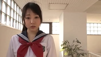 着エロ　パイパンくいこみコブ縄渡り　ゆい