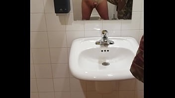 Public Cora restaurant masturbation