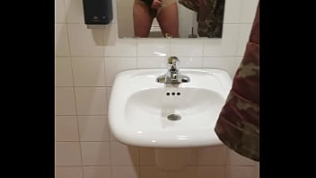 Public Cora restaurant masturbation