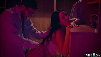 chubby MILF housewife Angela White punish fucked by her angry husband