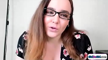 Busty tech support and client fingering