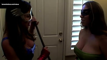 Hot Cosplay Cunt Creamers Samantha Grace &amp_ Ariella Ferrera Pussy Fuck!