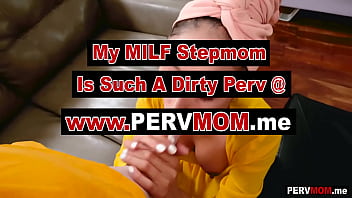 New stepmom Cali Lee deepthroated stepsons huge cock to prove a point