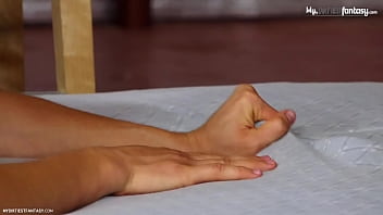 Young master punishes blond twink, feed him with cum and milks his cock - BCT, Electro, BDSM