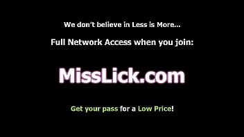 Lesbian couple dp strapon fuck brunette