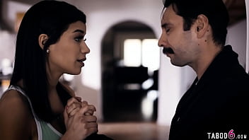 Insomniac stepdad lusts for hot latina teen stepdaughter Savannah Sixx