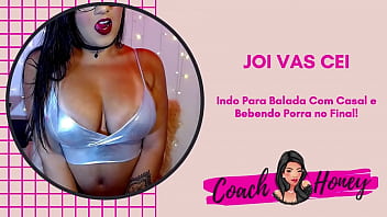 Foi Para Balada Com Um Casal de Amigos e Bebeu Muita Porra no Final!  | JOI VAS CEI | Punheta Guiada | CV # 22