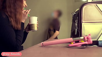 Jeny Smith exploring men'_s psychology. room