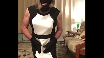 Transvestite in Mask &amp_ Gloves No.1 - Johanna Clayton