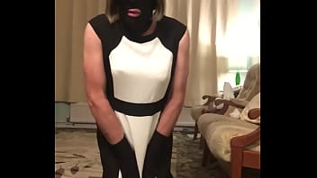 Transvestite in Mask &amp_ Gloves No.1 - Johanna Clayton