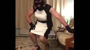 Transvestite in Mask &amp_ Gloves No.1 - Johanna Clayton