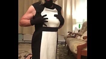 Transvestite in Mask &amp_ Gloves No.1 - Johanna Clayton