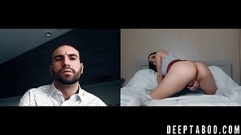 Sexy Athena Faris webcam masturbation while bald stud watches