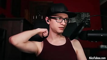 Dirty stepbro watched horny stepsis Gabbie Carter while playing with wet pussy