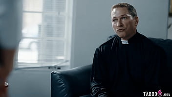 Anal virginity of teen Gia Derza taken by a dirty priest