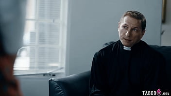 Anal virginity of teen Gia Derza taken by a dirty priest