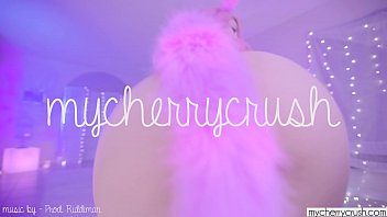 Cherrycrush - Avatar Cosplay - Oiled ass - butt plug and fuck machine - Halloween 2020