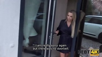 DEBT4k. Gorgeous Victoria is ready to fuck hard for all her debts