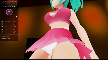 Hentai Cam Girl Gets Pleasured By Chat Controlled Vibrator