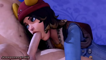 Skye mamando verga Fortnite