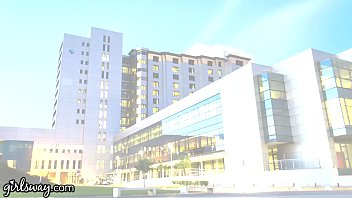 Girlsway Hot Rookie Nurse With Big Tits Has A Wet Pussy Formation With Her Superior