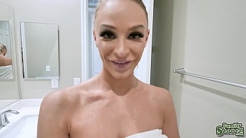 Husband fucking his hot wife and stepdaughter