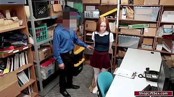 Old officer fucks redheads pierced pussy