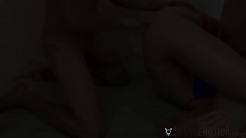 TRANSEROTICA Kinky TS Jamie French Gangbanged By Hung Trio