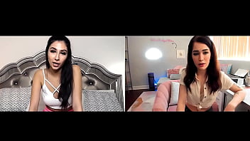 Sexy Lesbian Friend Helps On Virgin Evelyn Claire featuring Gianna Dior