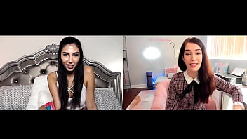 Sexy Lesbian Friend Helps On Virgin Evelyn Claire featuring Gianna Dior