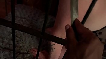 CocoGingerShow BDSM at EBCS&rsquo_s (part 1 -the cage)