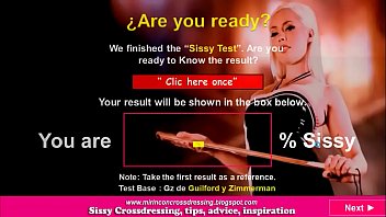 &quot_Sissy Validation Test&quot_ here - bit.ly/sissyvalidationENG