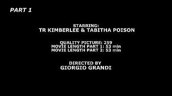 TS Kimberlee Vs Tabitha Poison #1, Balls Deep Anal, DAP, Gapes, Creampie Swallow BTG036