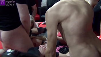 Cum GangBang with 2 Dutch Teens and a German Milf! Part 1