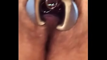 Speculum removal push, see deep inside mature MILF BBW gynecology medical