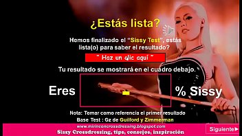 Sissy Validation Test - bit.ly/sissyvalidationESP&Ntilde_