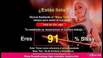 Sissy Validation Test - bit.ly/sissyvalidationESP&Ntilde_