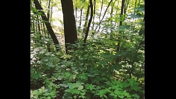 Boys blowjob on the workout area in a public park