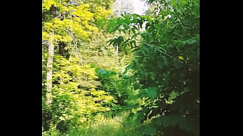 Boys blowjob on the workout area in a public park