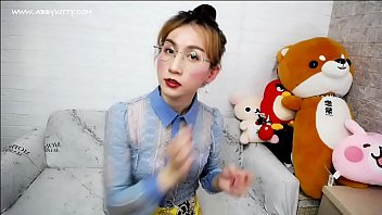 ABC029 Petite erotic secretary Abby Kitty in sexy stockings ,high heels masturbation and cumshot ,semen d.