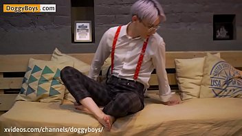 Sexy Nerd Teen Twink Boy Karol Gajda Jerks Off &amp_ Plays With His Little Ass