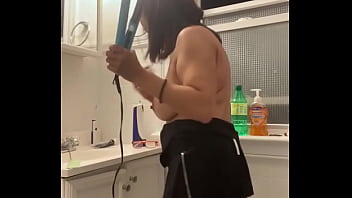 Anna Maria mature Latina getting ready for a night out