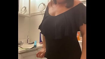 Anna Maria mature Latina getting ready for a night out