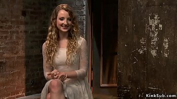 Different blonde slaves on hogtie