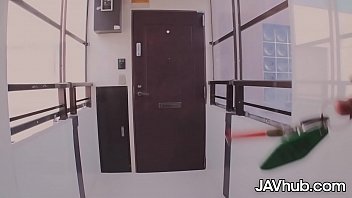 JAVHUB Sexy Sakura Aoi has her pussy filled with cum