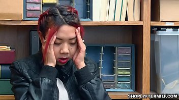 Asian Milf Christy Love takes the LP officers protocol to avoid jailtime