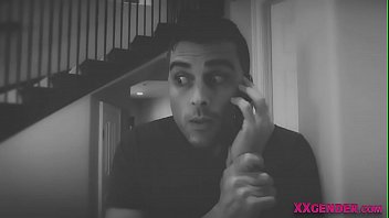 Trans cop riding cock and getting rimmed